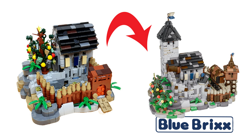 BlueBrixx Burg Blaustein Erweiterung 108753 Titel