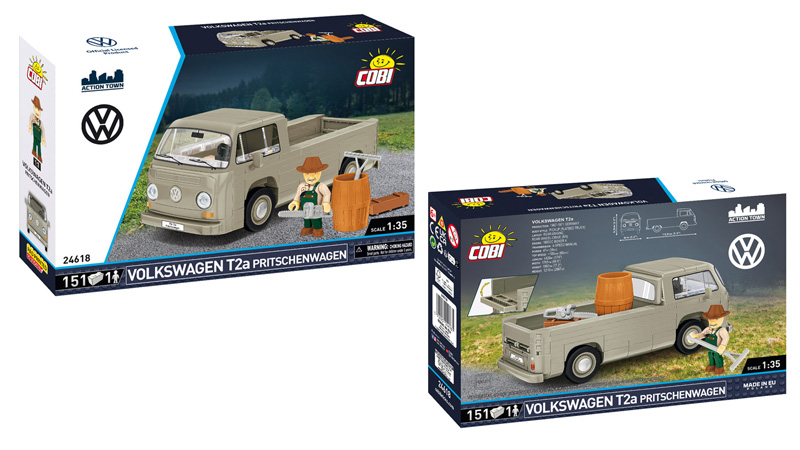 COBI Volkswagen T2a Pritschenwagen 24618 Box