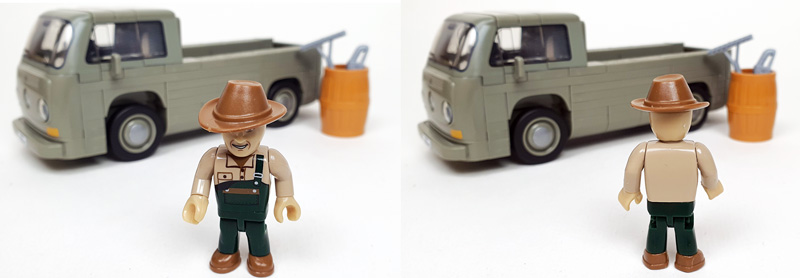 COBI Volkswagen T2a Pritschenwagen 24618 Minifigur