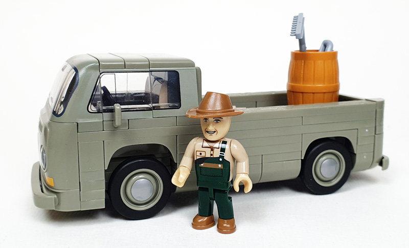 COBI Volkswagen T2a Pritschenwagen 24618 Set gebaut komplett