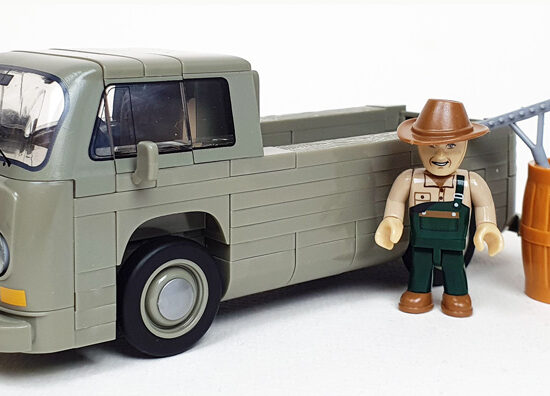 COBI Volkswagen T2a Pritschenwagen 24618 Review COBI Volkswagen T2a Pritschenwagen 24618 Set gebaut komplett Titel