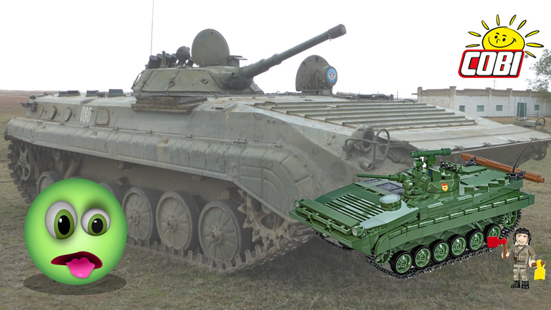 COBI 2631 BMP-1 Spitzname Kotzeimer Titel