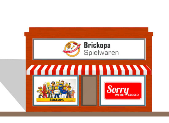 Brickopa Ladengeschäft schließt im November 2025