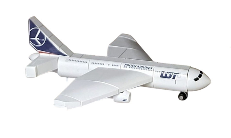 COBI 1402 LOT Passagierflugzeug