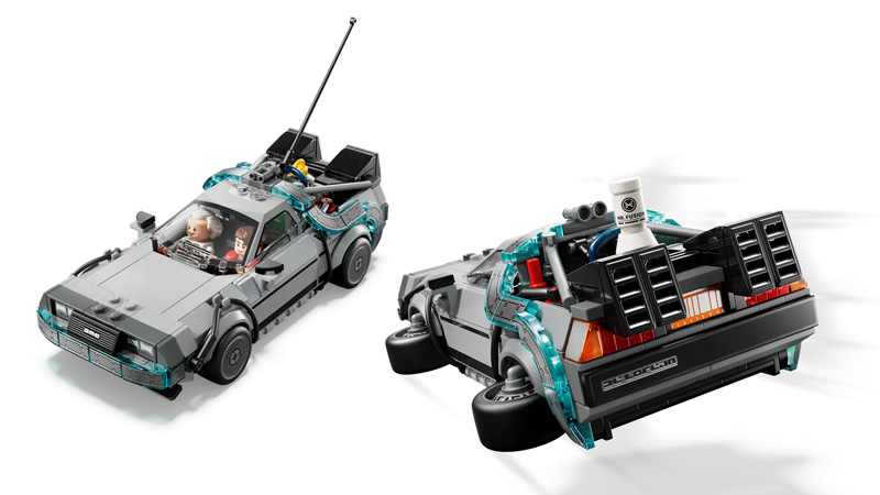 LEGO Speed Champions Zeitmaschine aus Zurück in die Zukunft Set