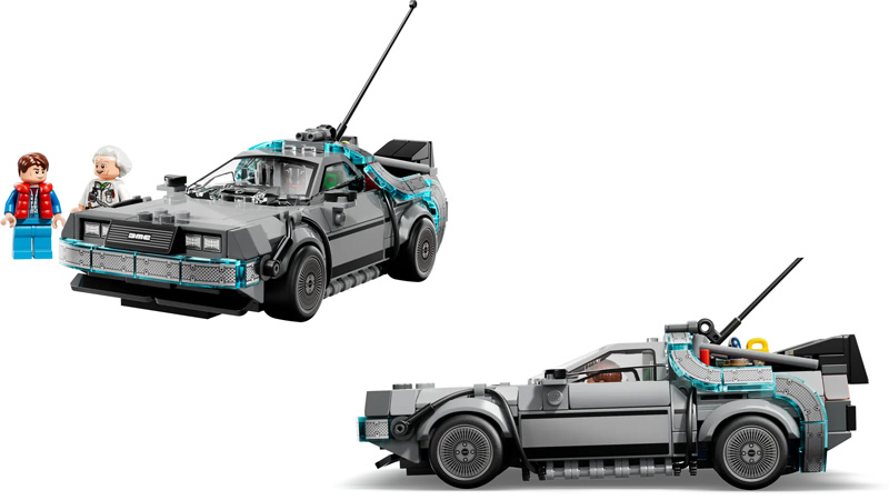 LEGO Speed Champions Zeitmaschine aus Zurück in die Zukunft Set
