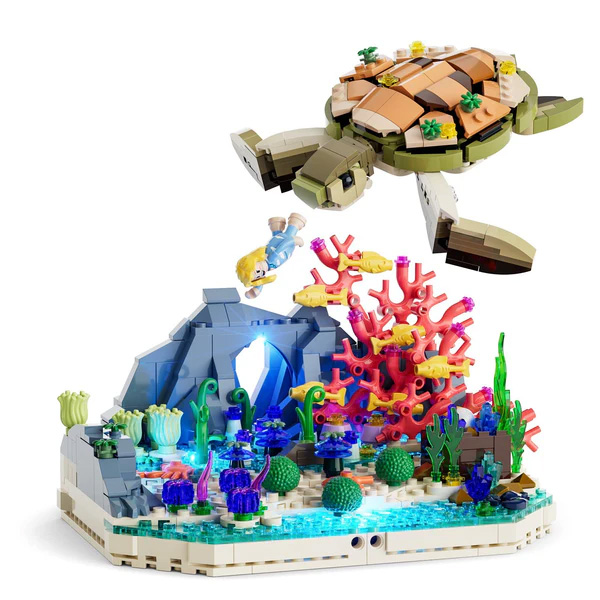 Lumibricks F9072 Schildkrötenriff-Traum / Turtle Reef Dream