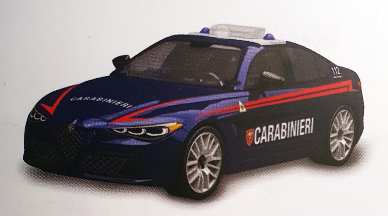 COBI 24654 Alfa Romeo Quadrifoglio Carabinieri