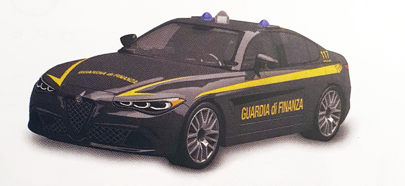 COBI 24657 Alfa Romeo Quadrifoglio Guardia Di Finanza
