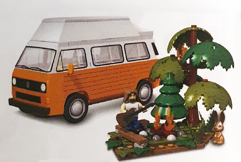 COBI 24638 Volkswagen T3 Camper Van