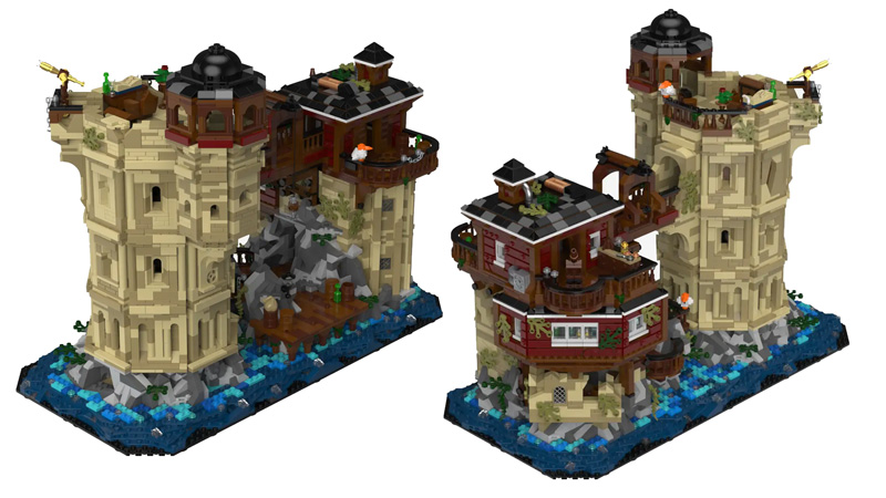 BlueBrixx Atelier des Astronomen 108751