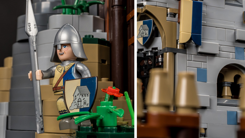 Bluebrixx Burg Blaustein Pro 108712 Produktbilder