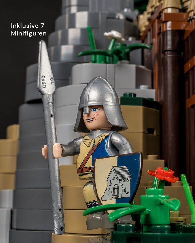 Bluebrixx Burg Blaustein Pro 108712 Produktbilder Minifigur