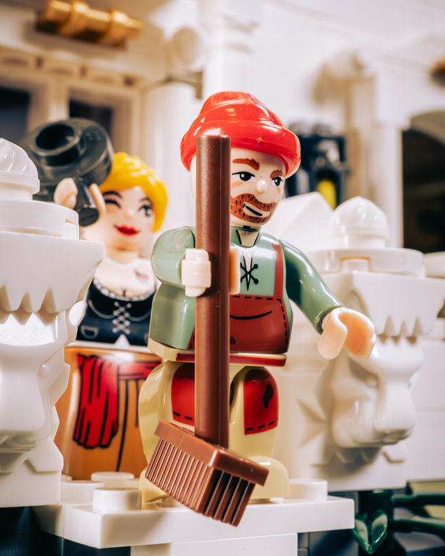 BlueBrixx Legenden der Schatzküste: Gouverneurspalast 108570 Produktbilder Minifiguren