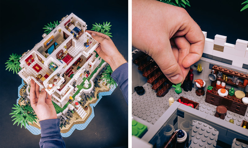 BlueBrixx Legenden der Schatzküste: Gouverneurspalast 108570 Produktbilder