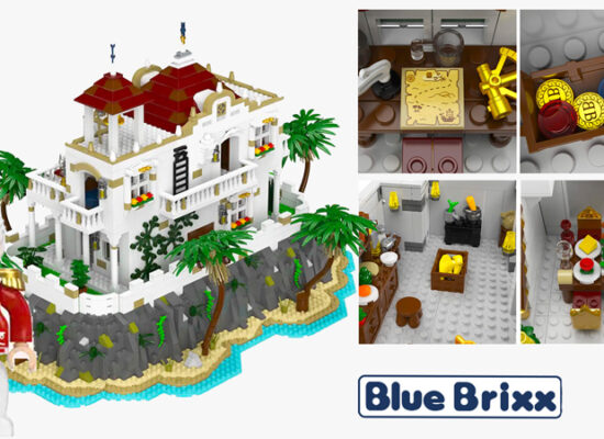 Legenden der Schatzküste: Gouverneurspalast im BlueBrixx Onlineshop gelistet