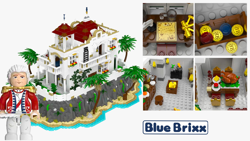 BlueBrixx Legenden der Schatzküste: Gouverneurspalast 108570 Titel