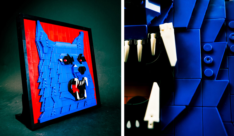 Bluebrixx 3D-Bild: der Karpatenhund 108501