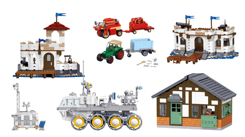 Aldi Toylino Klemmbausteine M