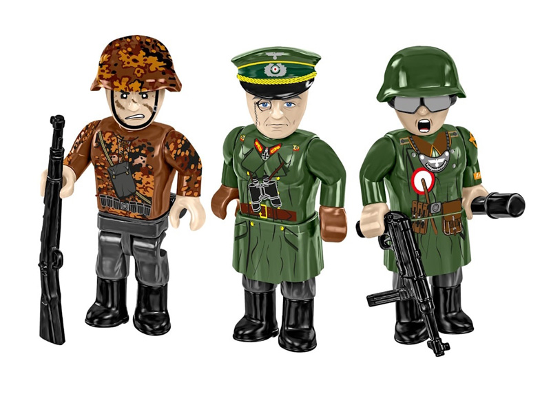 COBI 2664 Panzer 38(t) Ausf. A Limited Edition Minifiguren