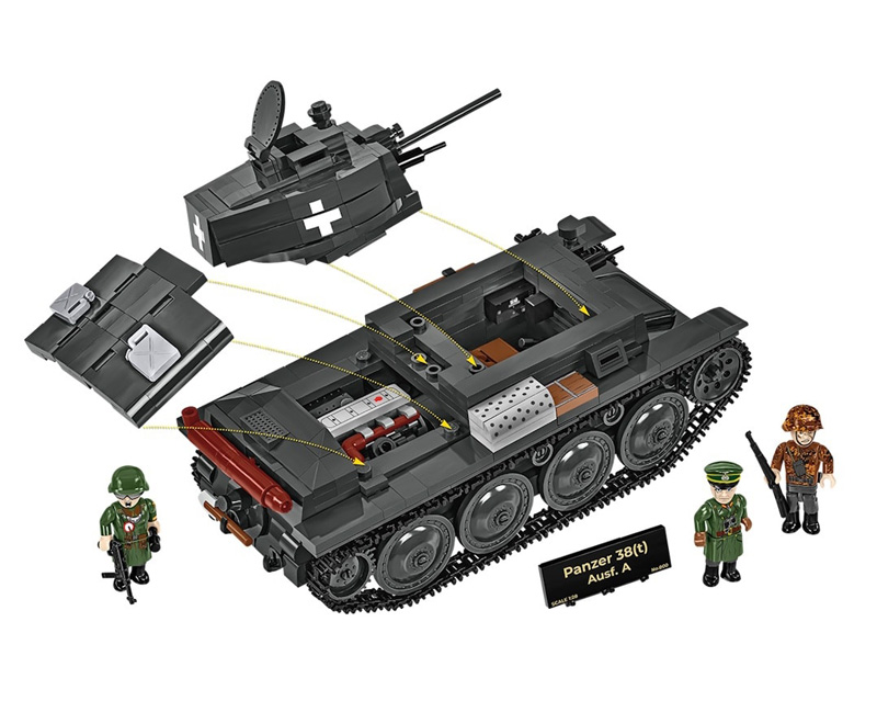 COBI 2664 Panzer 38(t) Ausf. A Limited Edition