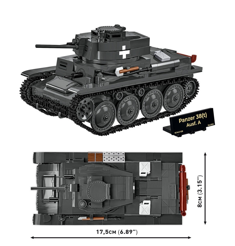 COBI 2664 Panzer 38(t) Ausf. A Limited Edition
