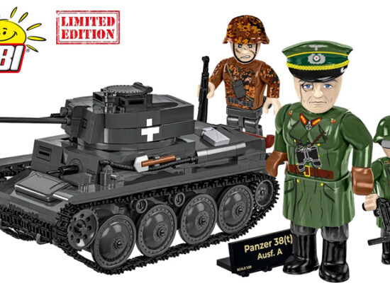 COBI 2664 Panzer 38(t) Ausf. A Limited Edition offiziell angekündigt COBI 2664 Panzer 38(t) Ausf. A Limited Edition offiziell angekündigt