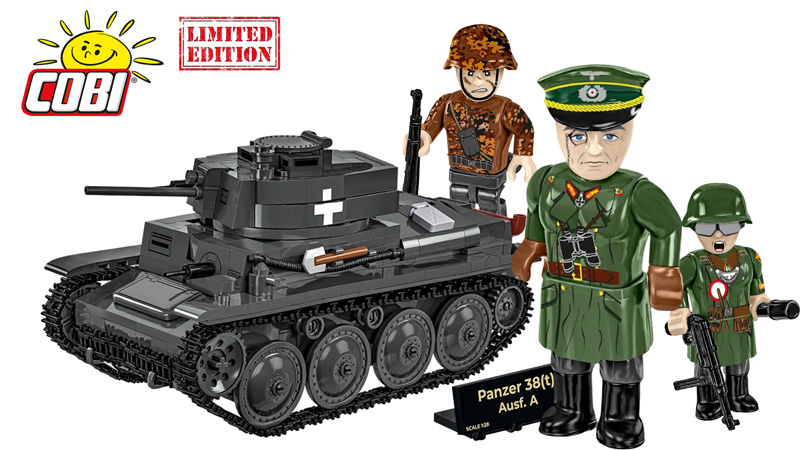 COBI 2664 Panzer 38(t) Ausf. A Limited Edition Titel