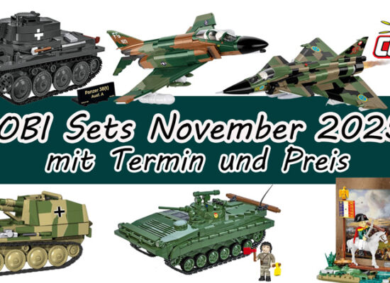 Neue Sets von COBI im November 2025