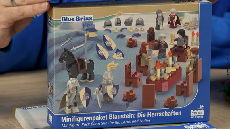 BlueBrixx Minifigurenpaket Blaustein: Die Herrschaften 108665