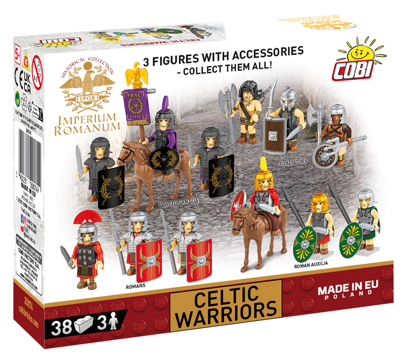COBI Celtic Warriors Minifiguren 20074