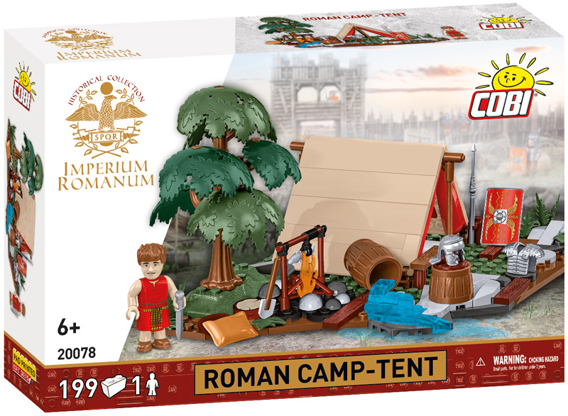 COBI Roman Camp: Tent / Zelt der römischen Legionäre 20078 Box