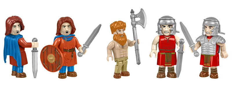 COBI Imperium Romanum Watchtower 20076 Minifiguren