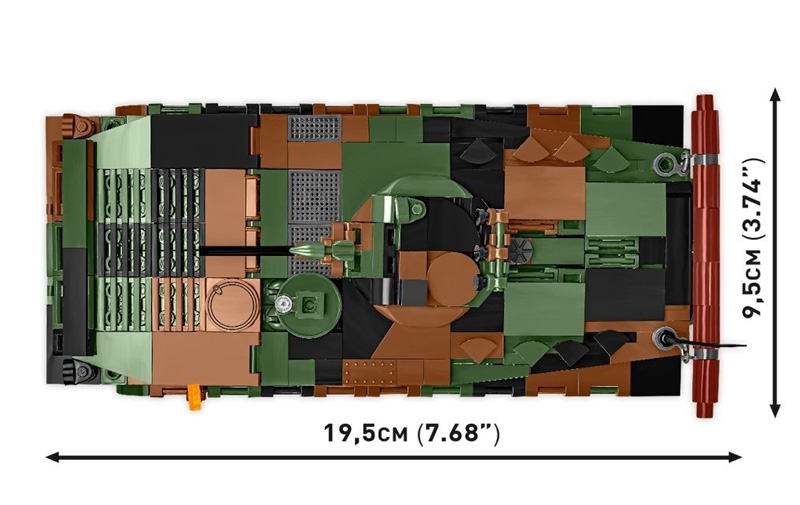 COBI 2630 BWP-1 Set Maße