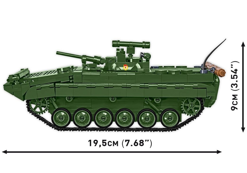 COBI 2631 BMP-1 Maße