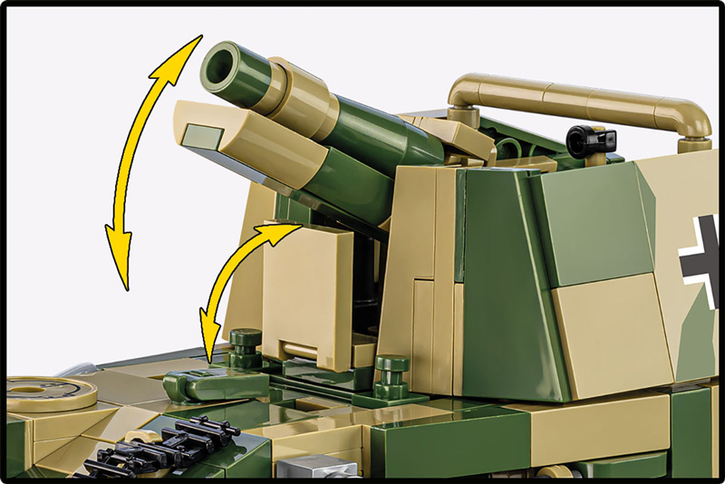 COBI 2665 Sturmpanzer 38(t) Grille Ausf. M Set