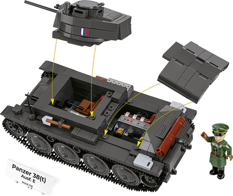 COBI 2666 Panzer 38(t) / (ČKD) LT vz. 38