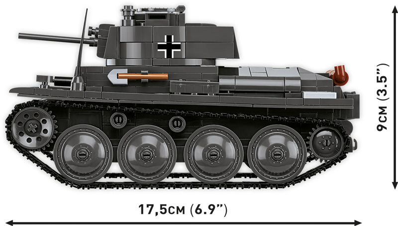 COBI 2666 Panzer 38(t) / (ČKD) LT vz. 38