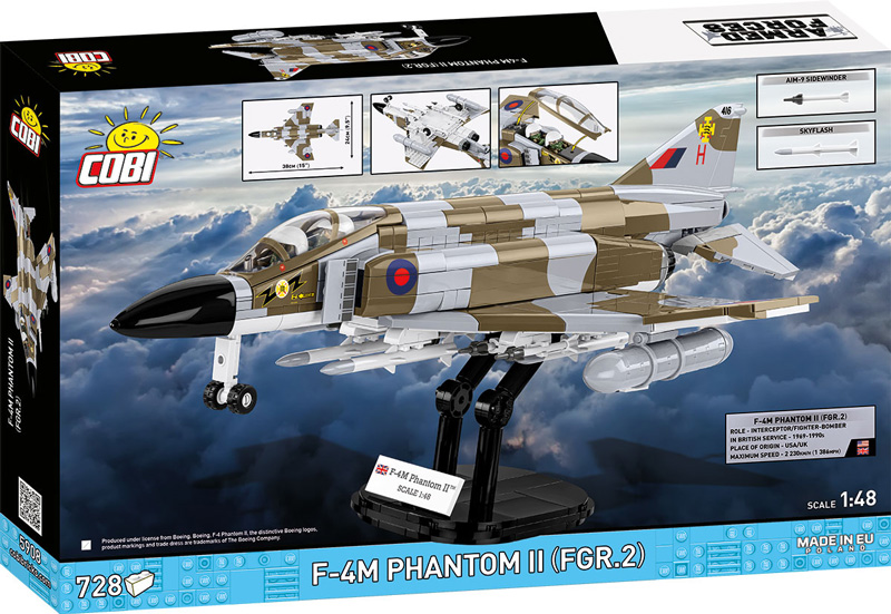 COBI 5908 F-4M Phantom II (FGR.2) Box