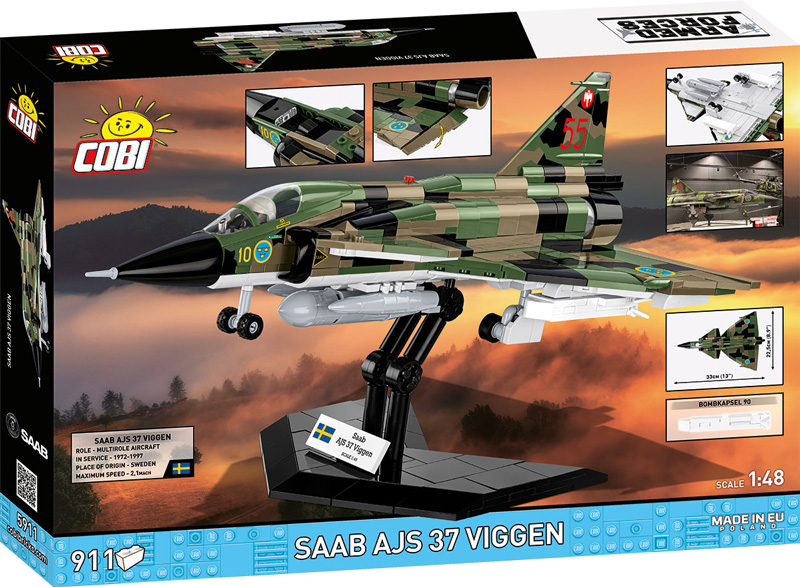 COBI 5911 Saab AJS37 Viggen Box