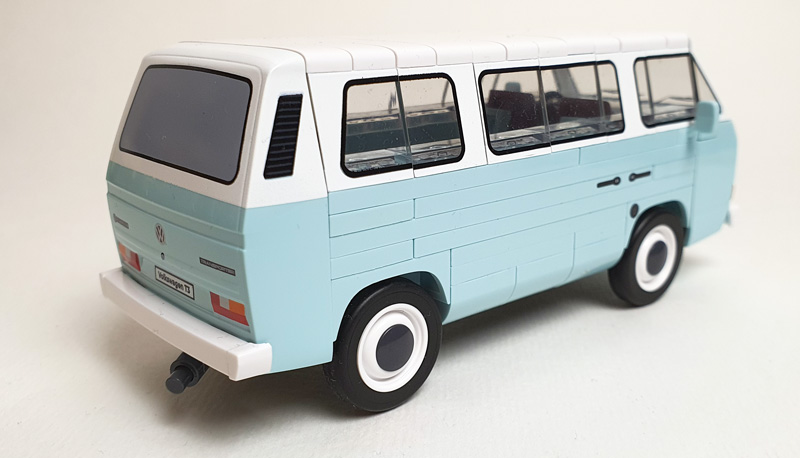 COBI Volkswagen T3 Winter Adventure 24639 Auto Rückseite