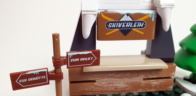 COBI Volkswagen T3 Winter Adventure 24639 Detail gebaut