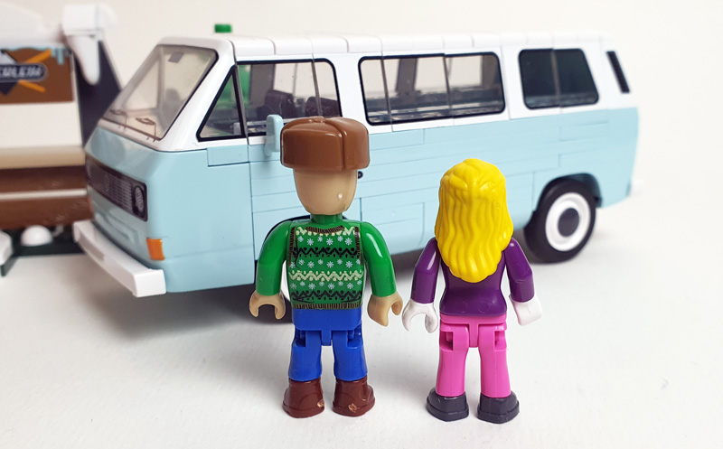 COBI Volkswagen T3 Winter Adventure 24639 Minifiguren