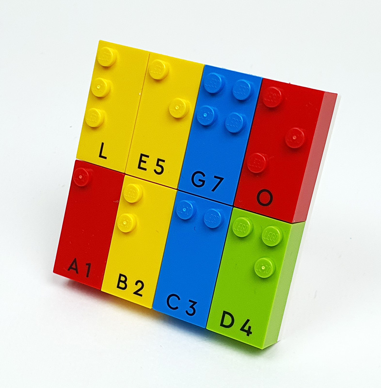 LEGO Spielspaß mit Braille-Steinen (30711) gebaut