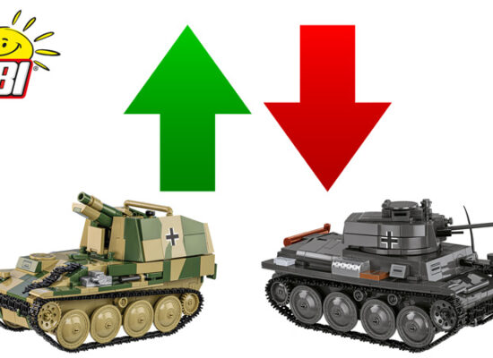 COBI ändert Setnummern: Panzer 38(t) und Grille betroffen COBI ändert Setnummern: Panzer 38(t) und Grille betroffen