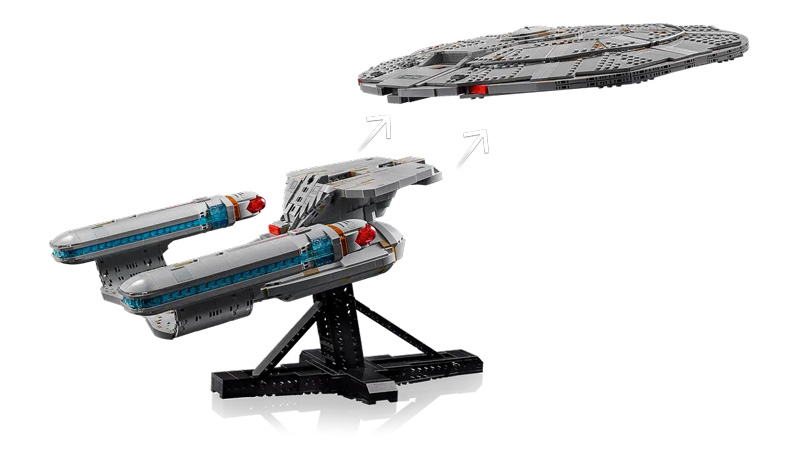 LEGO Star Trek: U.S.S. Enterprise NCC-1701-D 10356 Set