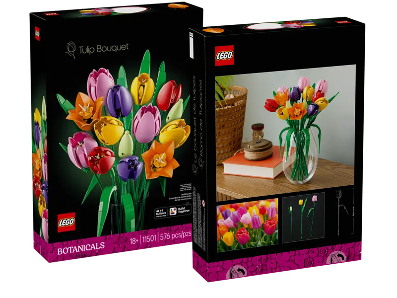 LEGO Tulpenstrauße 11501 Box