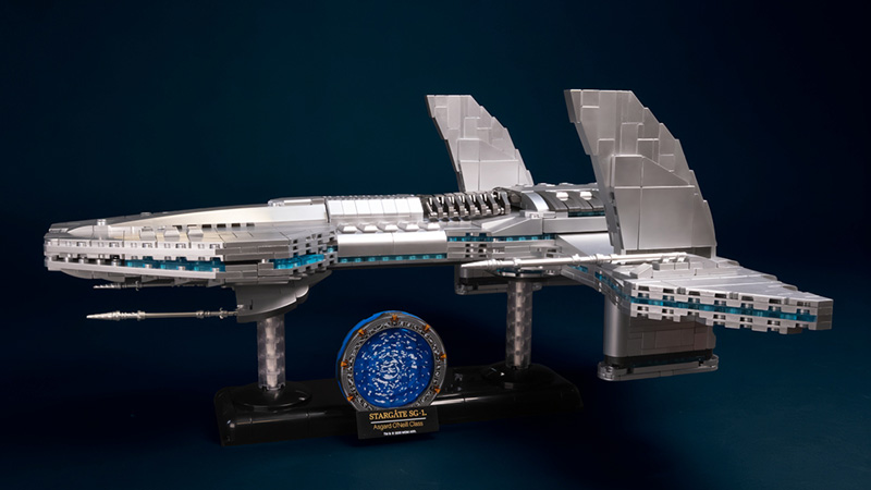 BlueBrixx Asgardschiff O'Neill Klasse 108746 Produktbild