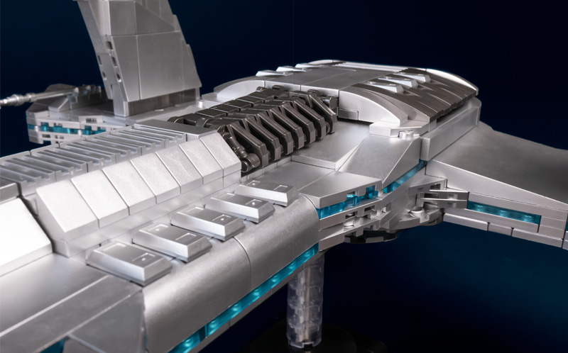 BlueBrixx Asgardschiff O'Neill Klasse 108746 Produktbild