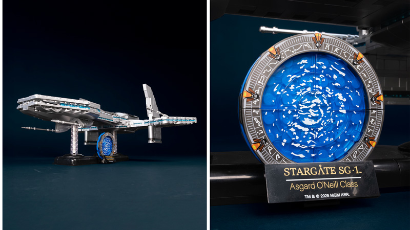 BlueBrixx Asgardschiff O'Neill Klasse 108746 Produktbild